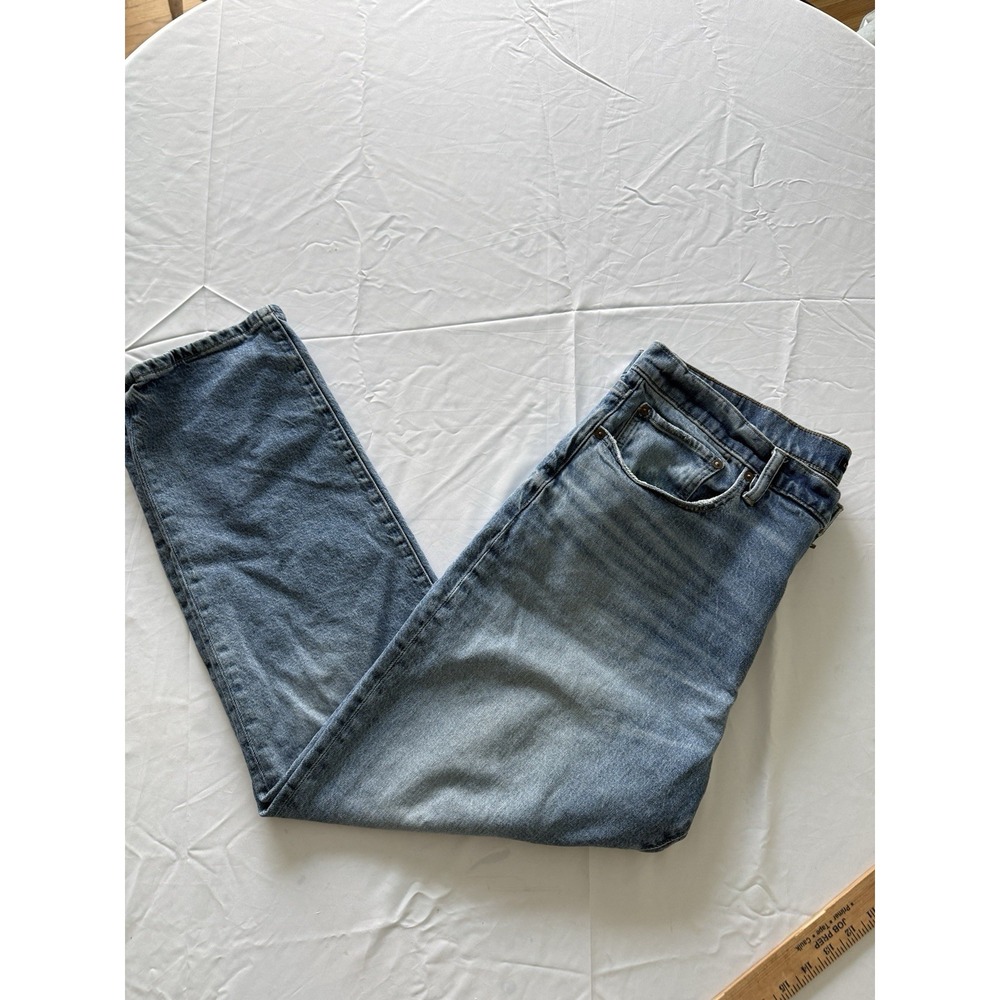 Lucky Brand 221 Original Straight Mens Jeans Med Wash Blue Denim Size‎ 38 X 30